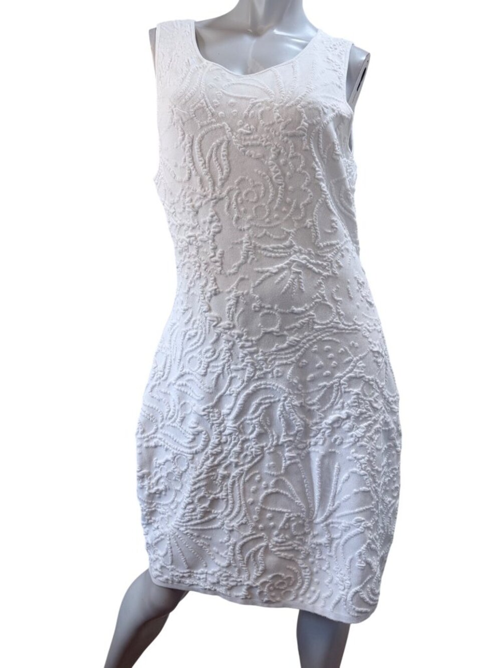 Lilly Pulitzer Tilly Sweater Dress Too Much Bubbly Jacquard Resort White XL